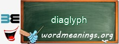 WordMeaning blackboard for diaglyph